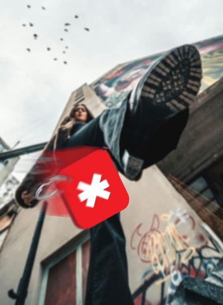 Cover Image of the No Fuckin Card project by Elle Lab. Custom 3D printed NFC Keytags